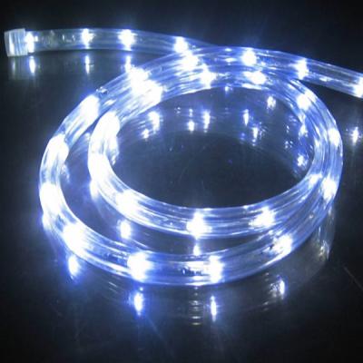 China Decorative Most Popular Old Style 11mm Aluminum Decoration 30leds/m Lighting Round 2 Wire Led Rope Light Pass Ce/Rohs/Iso for sale