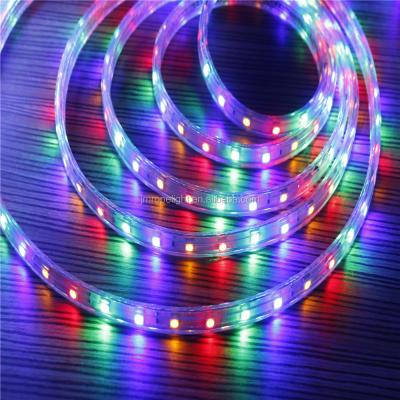 China RoHS CE Indoor / Outdoor Widely Used Low Price 4 In 1 Blue Red Green Yellow 5050 Led Strip Light for sale