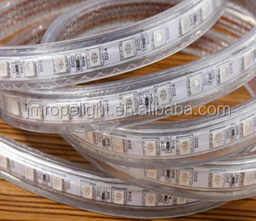 China Widely Useed Indoor/Outdoor Color Changeable SMD 5050 RGB Flexible Led Strip Light With Remote Control for sale