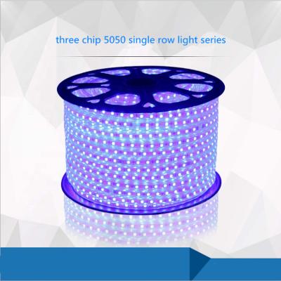 China widely useed indoor or outdoor 5050 led strips light 60leds 100leds 120leds 144leds for sale