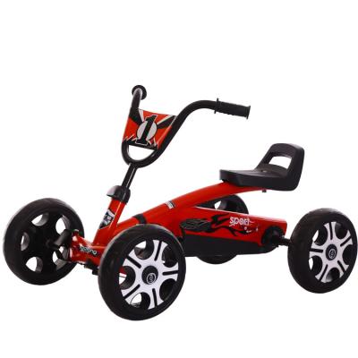 China Physical Exercise/Help Children Grow Up Anti-Rollover Four-Wheel Karting Children Bicycle Happily Popular Children 8 Year Old Play Pedal Kart for sale