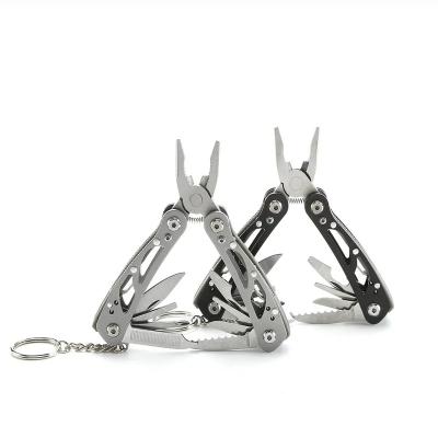 China Muliti-Purpose Universal Pliers Multitool Folding Pocket Hand Tool 12 in 1 Multifunctional Mini Tool Small Pliers for sale