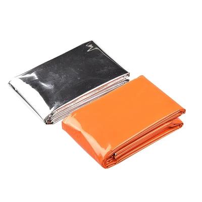 China Mylar First Aid Accessories Emergency Survival Rescue Rescue Waterproof Thermal Waterproof Blanket for sale