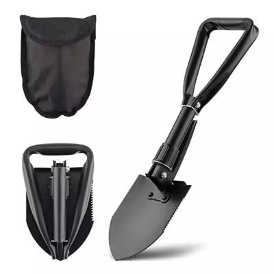 China Multifunctional Camping Shovel Folding Shovel Survival EDC Shovel Tactical Foldable Camping Shovel for sale