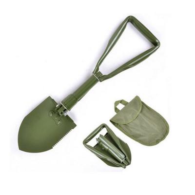 China Multi Functional Shovel D Shape Survival Shovel Large Size Folding Camping Outdoor Tools Shovel for sale