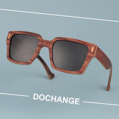 China 2022 Sun Eyewear Fashion Sun Glasses Carbon Sunglasses Vintage Wooden Design High End Shad Multilayer Eco-Friendly Bamboo for sale