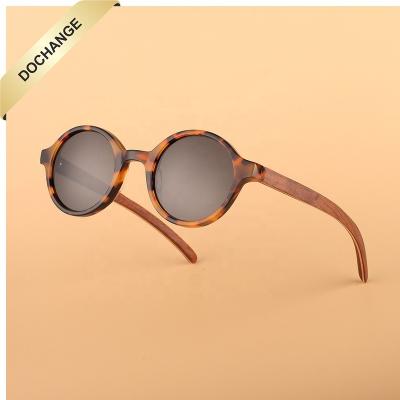 China 2022 Custom Made Rhinestone Sunglasses Acetate Sunglasses Fashion PC Temples Eyewear Bamboo Wooden Arms Eco-friendly for sale