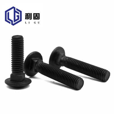 China Industrial Equipment Grade Carbon Steel Hardening Head Carriage Bolt Cup Square Neck Carriage Screw For Square Hole Fastening for sale