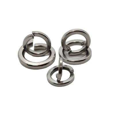 China stainless steel coil spring split flat single lock washer m14m16m18m20m22 for sale