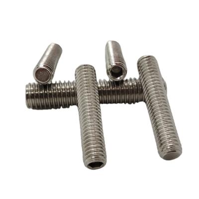 China New Flat Type Top Selling 304 M2 M3 M4M5 04 Hex Socket Set Screws With Flat Point for sale