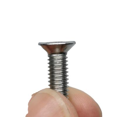 China General Industry Quality M2 Cross On M16 Cross Countersunk Flat Head Screw Csk Phillips Flat Head Screws for sale