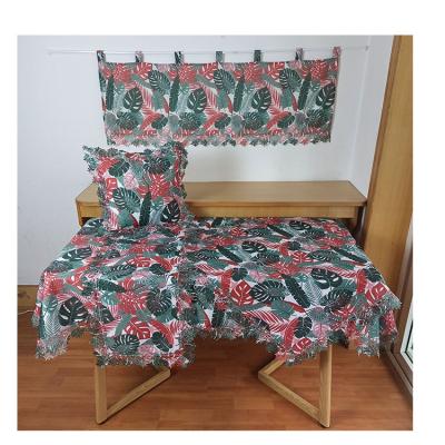 China New Customized Household Waterproof Waterproof Table Cloth Fabric Table Cloth for sale