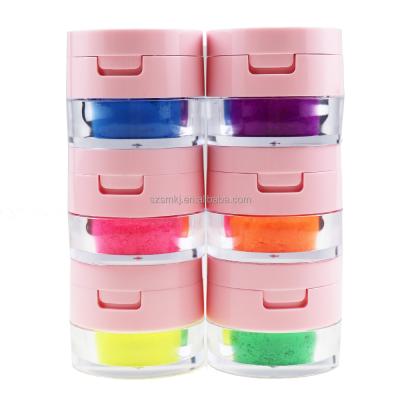 China Waterproof Private Label Make Up Loose Powder Neon Matte Neon Powder Cosmetics Eyeshadow Dye Colorant Makeup for sale