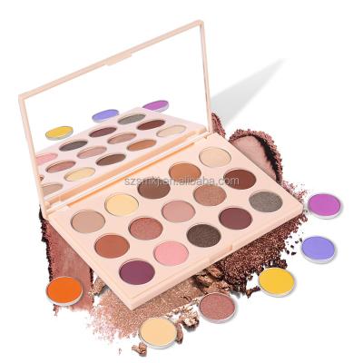 China Eyeshadow Palettes Vendor Private Label Brand Waterproof Pigmented Super Pigmented Low Moq for sale