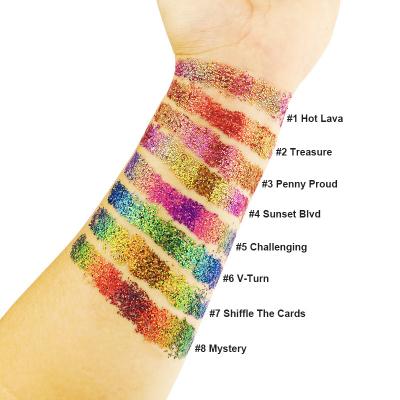 China Waterproof Glitter Gel Makeup Mermaid Body Face Eyeshadow Shining Lip Shimmer Instant Fairy Colorful Glitter Gel for sale