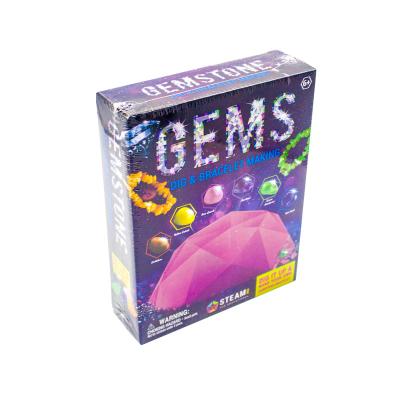 China Lightweight Gemstone Excavation Science Discover Real Gemstone Kit Stem Education Toys For Children for sale