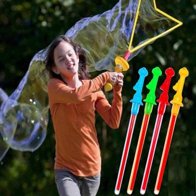 China 46cm Summer Gift Eco-friendly Material Manufacturer Soap Up Giant Big Water Stick Toy Wands Bubble For Kids for sale