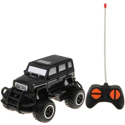 China 1/43 Black Crawler Remote Control Buggy Truck Scale Monster Vehicle Eco-friendly Material Electronic Model Toy Xmas Gifts for sale