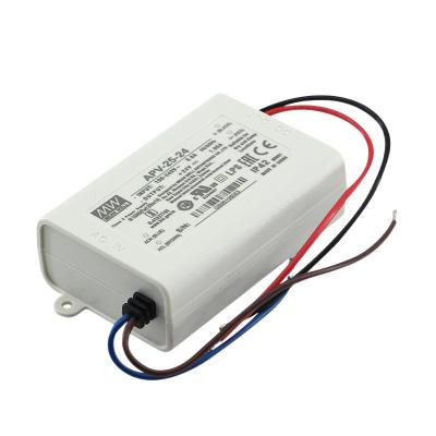 China Meanwell Apv-25-12his 25watt 12v Ip42 Compact Size Single Output Led Driver Apv-25-12 for sale