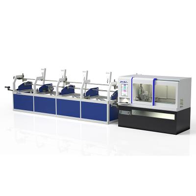 China Water Cooled Tube Laser Cutting Machine 3000W Combine Metal Tube Laser Cutting Machine for sale