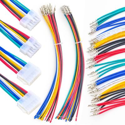 China Molex Single Head 5557 Series Terminal 4.2 Pitch Mini Fit Cable Assembly Wire Harness 2*6pin for sale