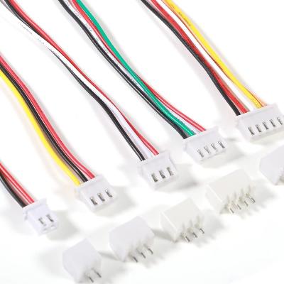 China Jst Wire Harness Xh Pin 3 4 Pin Harness Xh Connector Jst Cable 2.5mm Single Head 2 Pitch Connector for sale