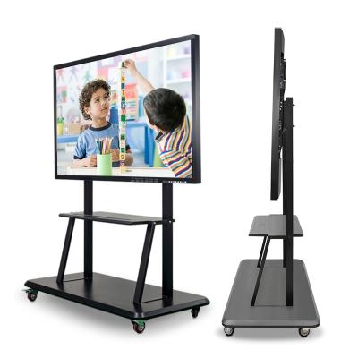 China Classroom use 65 inch 4k panel led interactive whiteboard smart touch screen lcd monitor for school for sale