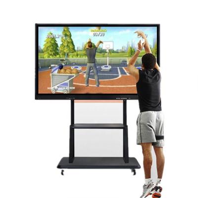 China Aluminum Alloy View 98 Inch Led All In One 4k LCD Panel Smart Touch Screen Interactive Whiteboard for sale