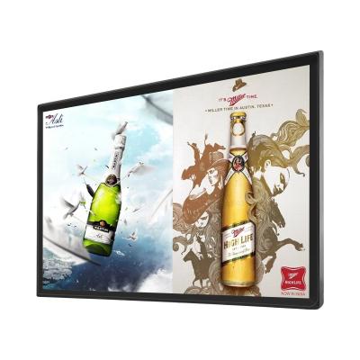 China 43 Inch Indoor Indoor Signage Wall Mounted Touch Screen Led Advertising Display for sale