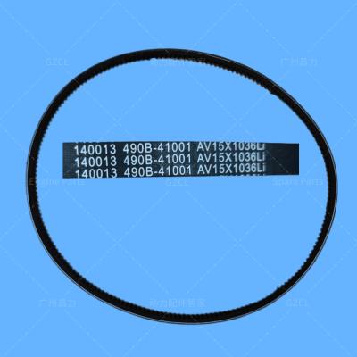 China 490B-41001 Fan Belt AV15x1036Li FForklift Fan Belt Engine 490bpg for sale