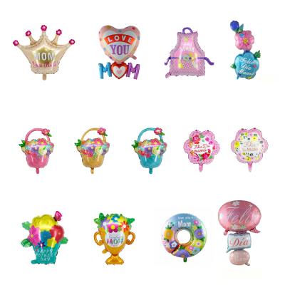 China Toy Gift New Design Mothers Day Feliz Dia Mama Foil Balloons Spanish Gift For Happy Mothers Day Birthday Party Decorations Supplies for sale