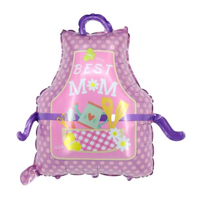 China Happy Toy Best Gift Toy New Design Mothers Day Mom Apron Foil Balloons For Happy Mothers Day Birthday Party Decorations Supplies for sale