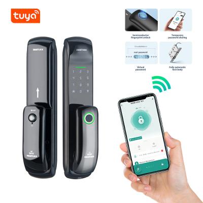 China Home Hot selling Fingerprint door lock security smart door lock with camera fingerprint Tuya smart locks for sale