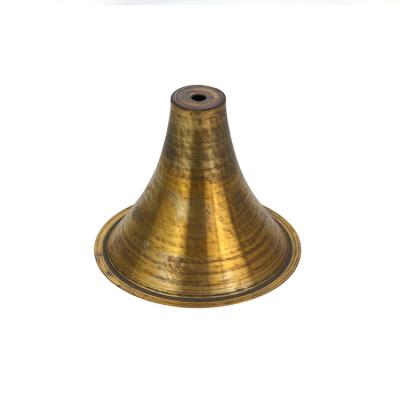 China Car Parts China Factory CNC Spinning Machine Customized Parts Horn Brass Spinning Trumpet for sale