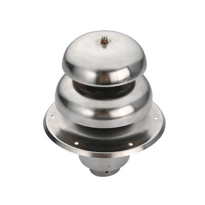 China Industry 304 Stainless Steel Duct Cover CNC Hardware Parts Adjustable Kitchen Rotating Air Outlet for sale