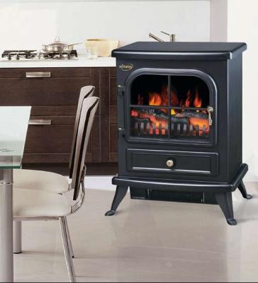 China log burning flame electric fires stoves FIREPLACE ND-18D1 chimenea Sentik Milton Estufa for sale