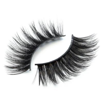 China Full Thick Soft Synthetic 3D Strip Lash Vendor Cilios Wholesale False Eyelashes With Create Your Own Brand Eye Lashes for sale