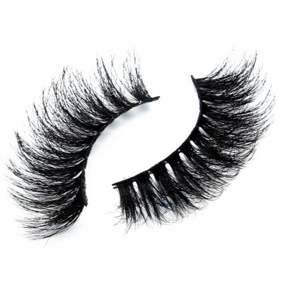 China Wholesale Qingdao False Eyelashes Mink Full Strip Lashes Vendor 3D Thick Eyelashes With Customize Box for sale