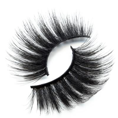 China Deep Soft 25mm Synthetic 3D Strip Full Lashes Vendor False Eyelashes Wholesale 3D Eyelashes With Create Your Own Brand Eye Lashes for sale