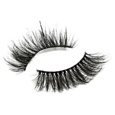 China Wholesale 25mm False 3D Mink Full Strip Lashes Distributors Takma Kirpik 25mm Eyelashes With Customize Box for sale