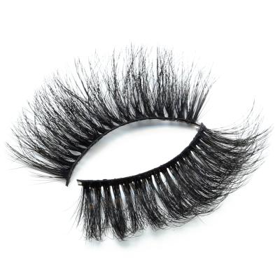 China Wholesale 25mm False 3D Deep Mink Full Strip Lashes Distributors Wimpers Synthetic Eyelashes With Private Label Custom for sale