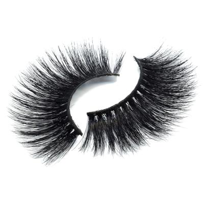 China Korean 25Mm Thick Tapered Fluffy Faux Pbt Eyelashes Mink False Full Strip Lashes 25Mm 3D Mink Lashes Vendor for sale