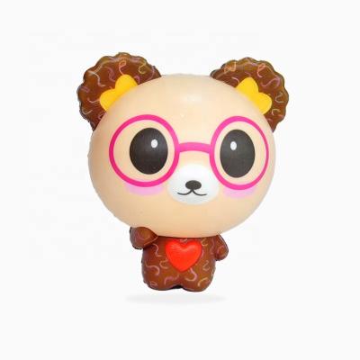 China OEM&ODM New PU Beauty Bear Cartoon Slow Bound Dolls To Relieve Negative Emotions Relaxation Toys for sale