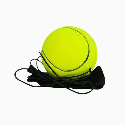 China OEM&ODM 6cm Boxing Reaction Training Wrist Strap Ball Foam Rubber Elastic Fluorescent Wristband Foam Rubber Wristband Training Fluorescent Ball for sale