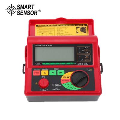 China Plastic Smart Leakage Tester Leakage Tester AR5406 Digital RCD/ELCB Current Sensor Tester for sale