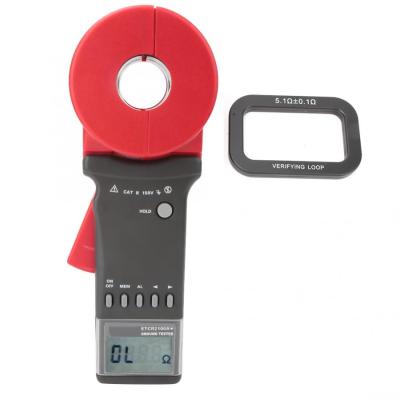 China ETCR2100A+ Digital Clamp Meter Ground Earth Resistance Meter Tester Clamp Ground Resistance Tester ETCR2100A+ 0.01-200 Ohm Range for sale