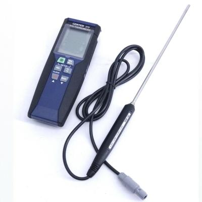 China Digital Thermocouple Thermometer CENTER-375 Range Center-375 Center-375 -100~400C 0.01C Resolution for sale