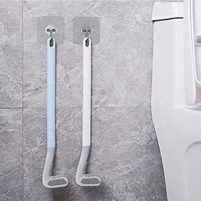 China China New Style Eco-friendly Plastic Material Bathroom Cheap Wall Hanging Toilet Brush for sale