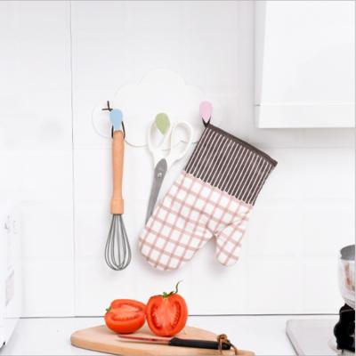 China 48.5*24*26cm bathroom kitchen living room bathroom pp rack plastic wall hook for sale