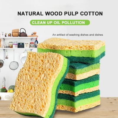 China Viable safety and environmental protection dish washing sponge for washing dishes for sale